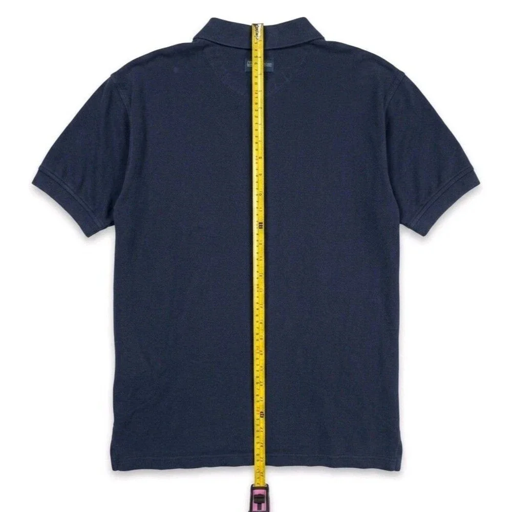 Vintage NASCAR Rusty Wallace Polo Shirt Mens Large L Navy Miller Lite Racing VTG